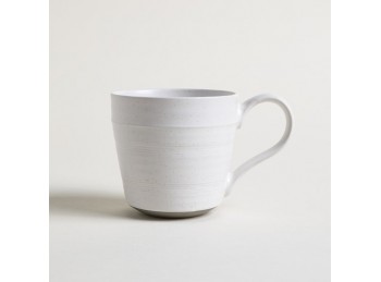 Mug De Ceramica Blanco Agra 440Ml