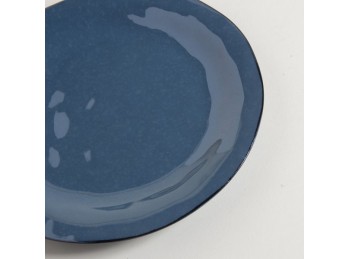 Plato De Postre Santorini Azul