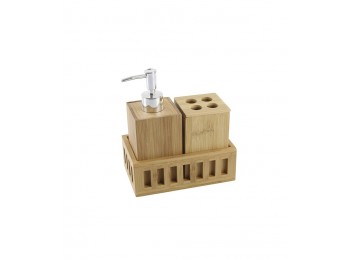 Set De Bamboo Liso 