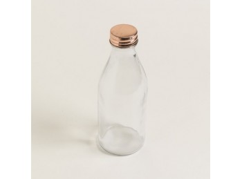 Botella Con Tapa Color Cobre 
