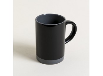 Taza Mug Colores Surtido Negro y gris