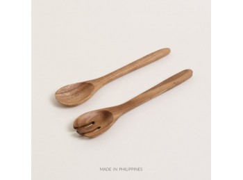 Set Cuchara y Tenedor Acacia