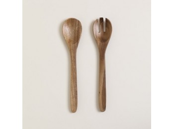 Set Cuchara y Tenedor Acacia