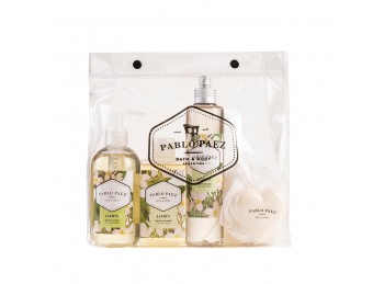 Kit- Estuche Grande- Jab Liq, Espuma,B. Splash, Esponja,Jab Toc