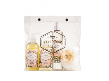 Kit- Estuche Grande- Jab Liq, Espuma,B. Splash, Esponja,Jab Toc