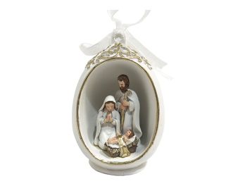 Pesebre Colgante con Luz Chiquita