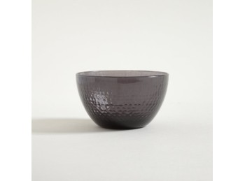 Bowl De Acrilico Hammered Smoke 12X7Cm