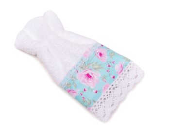 Toalla Puntilla y Estampado