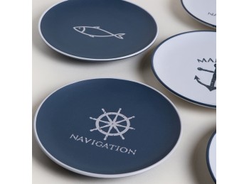 Plato De Ceramica Navigation 20 Cm