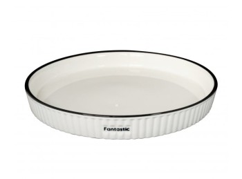 Plato de Cerámica Bland White