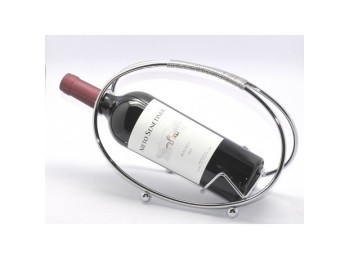  Porta Botella de Alambre para Vino 27 Cm x 19 Cm