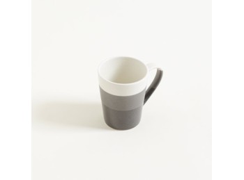 Mug Conico Liso Gris Degradé 280 Ml