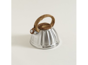 Pava Silbadora Acero Inoxidable Silver