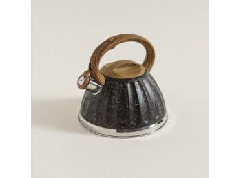Pava Silbadora Acero Inoxidable Black