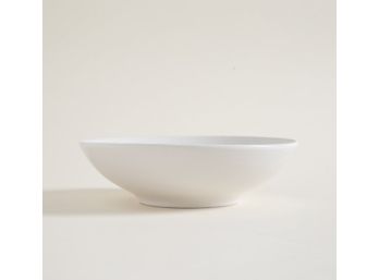 Bowl De Cerámicatramado Blanco Linea Praga 20X5Cm