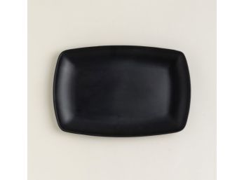 Bandeja De Melamina Negra Tokio Rectangular 31.5X21Cm