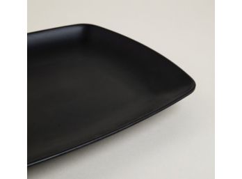 Bandeja De Melamina Negra Tokio Rectangular 31.5X21Cm