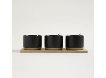 Set x3 Copetineros de Ceramica