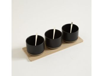 Set x3 Copetineros de Ceramica