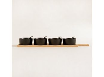 Set x4 Copetineros de Ceramica