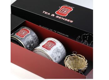 Estuche de Regalo dos latas mas infusor