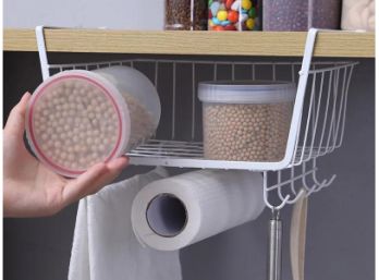Canasto Organizador con Colgante de Utensillos