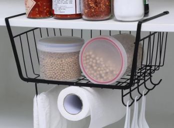 Canasto Organizador con Colgante de Utensillos