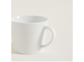 Mug Conico Bajo Blanco