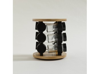 Especiero Bamboo Giratorio X 12