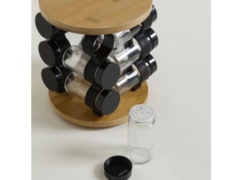 Especiero Bamboo Giratorio X 12