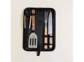 Set de Asado 4 piezas