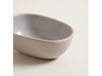 Bowl Zarzis Gris 18.5X13.5 Cm