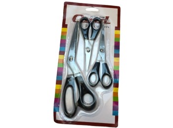 Tijera Carol Set x3 Unidades 