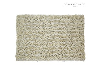 Alfombra Chenille Beige 40X60