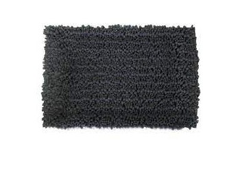 Alfombra Chenille Gris 40X60 CM