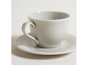 Taza y Plato Rhythm Gray 250 Cc