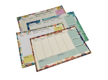 Block Planner Semanal 21 x 15 cm