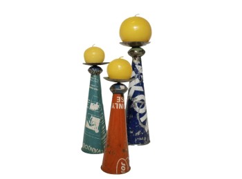 Candelabro De Chapa Chico