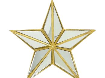 Adorno de Pared Estrella 32Cm