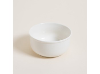 Bowl Recto Blanco 13 Cm