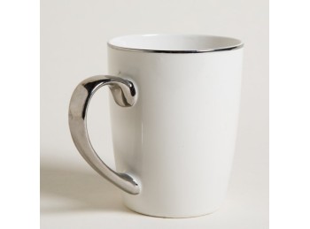 Mug Silver Heart 360 Ml