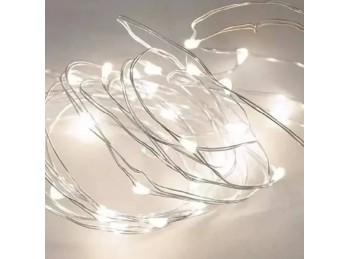 Cable Luces Led Plata