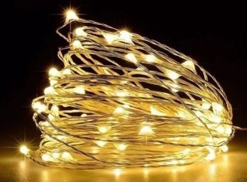 Cable Luces Led Bronce