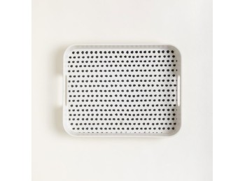 Bandeja De Fibra De Bamboo 33 x 26 Cm