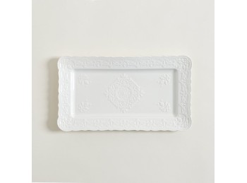 Bandeja Rectangular Chica Windsor 29 x 17 Cm