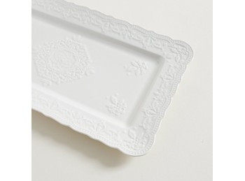 Bandeja Rectangular Chica Windsor 29 x 17 Cm