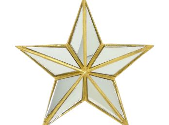 Adorno de Pared Estrella 23,5Cm