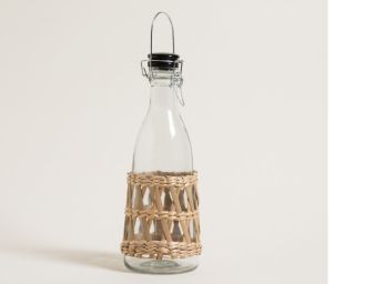 Botella de Vidrio Hermetica  1000ml