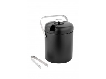 Hielera Premium Gerard Black Negra Con Pinza