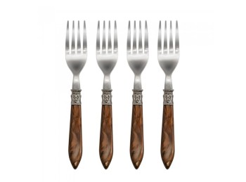 Tenedor De Postre Brown 17 Cm